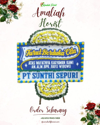 Papan Bunga Duka di Pinoh Selatan
