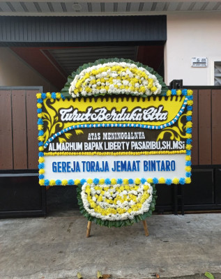 Papan Bunga Duka di Pinoh Selatan