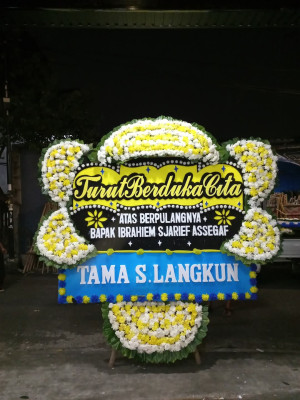 Papan Bunga Duka di Pinoh Selatan